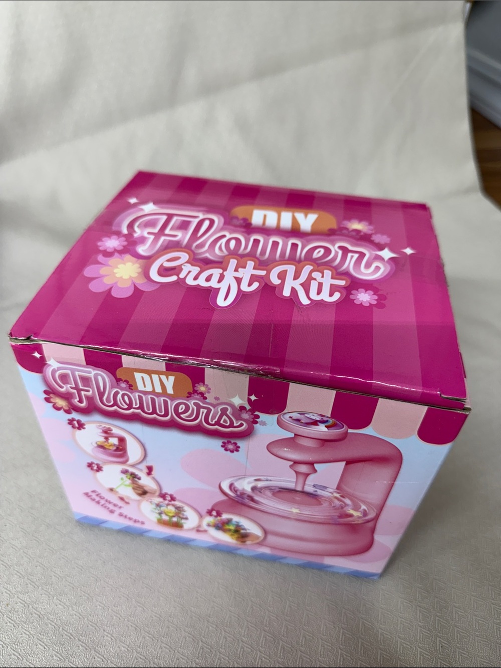 DIY Flowers Craft Kit - Pink